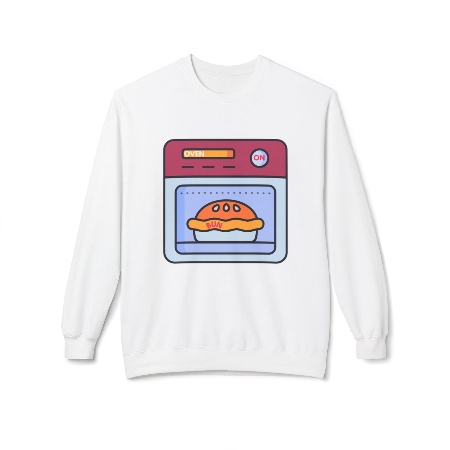 The 'Bun in the Oven' Funny Pregnancy Announcement Sweatshirt