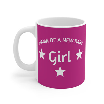Copy of Mug 11oz, New Mom Gift, Baby Shower Mug, Mama of a New Baby Boy, Blue Coffee Cup, Mother's Day Gift