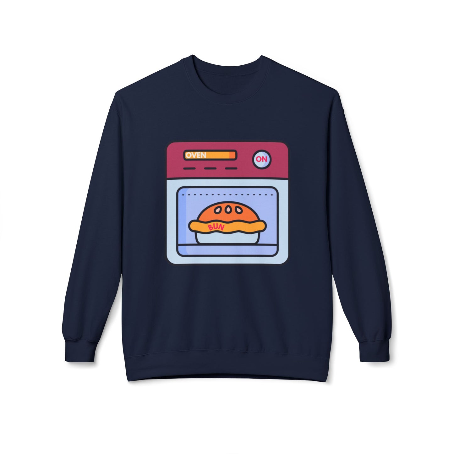 The 'Bun in the Oven' Funny Pregnancy Announcement Sweatshirt