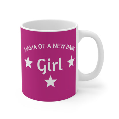 Copy of Mug 11oz, New Mom Gift, Baby Shower Mug, Mama of a New Baby Boy, Blue Coffee Cup, Mother's Day Gift